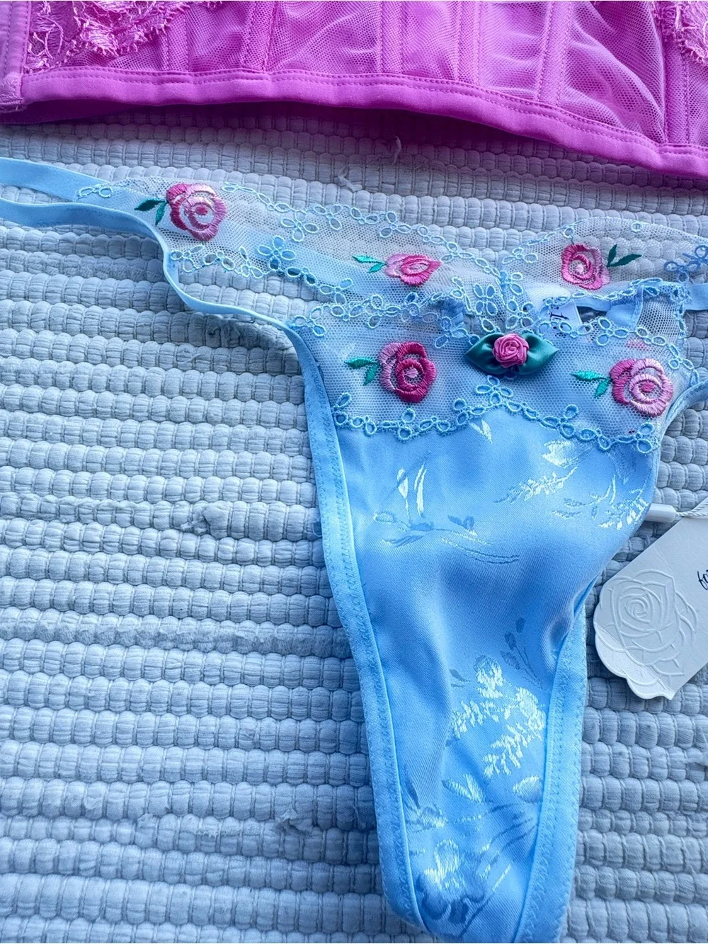 Victoria’s Secret Dream Angels For Love & Lemons Lingerie Bundle L XL NWT